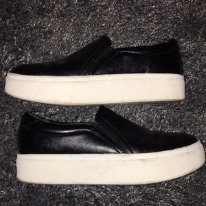 Dr Scholls platform slip on shoes !